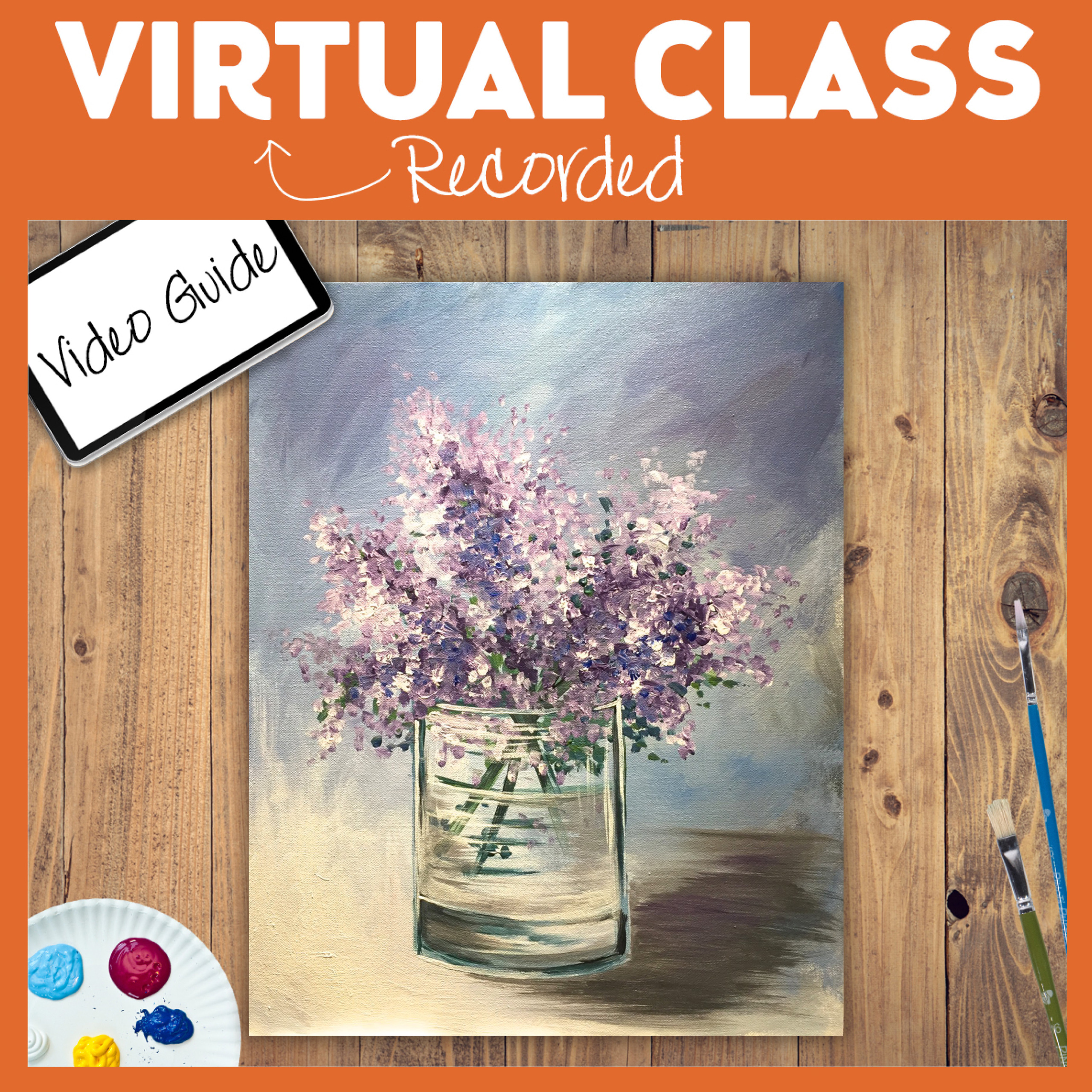 LILACS IN A GLASS PRE-RECORDED